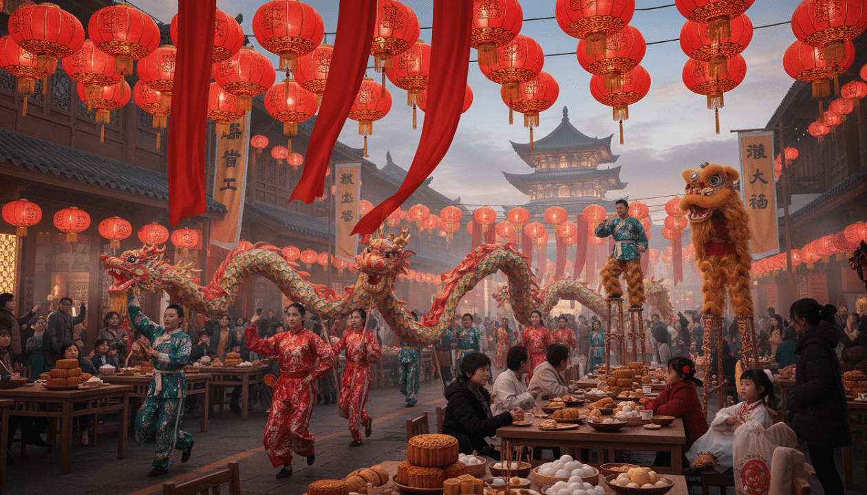 entdecken sie chinesische feste und feiertage: wichtige traditionen, bräuche und kulturelle besonderheiten, die man kennen sollte, um die chinesische kultur besser zu verstehen.
