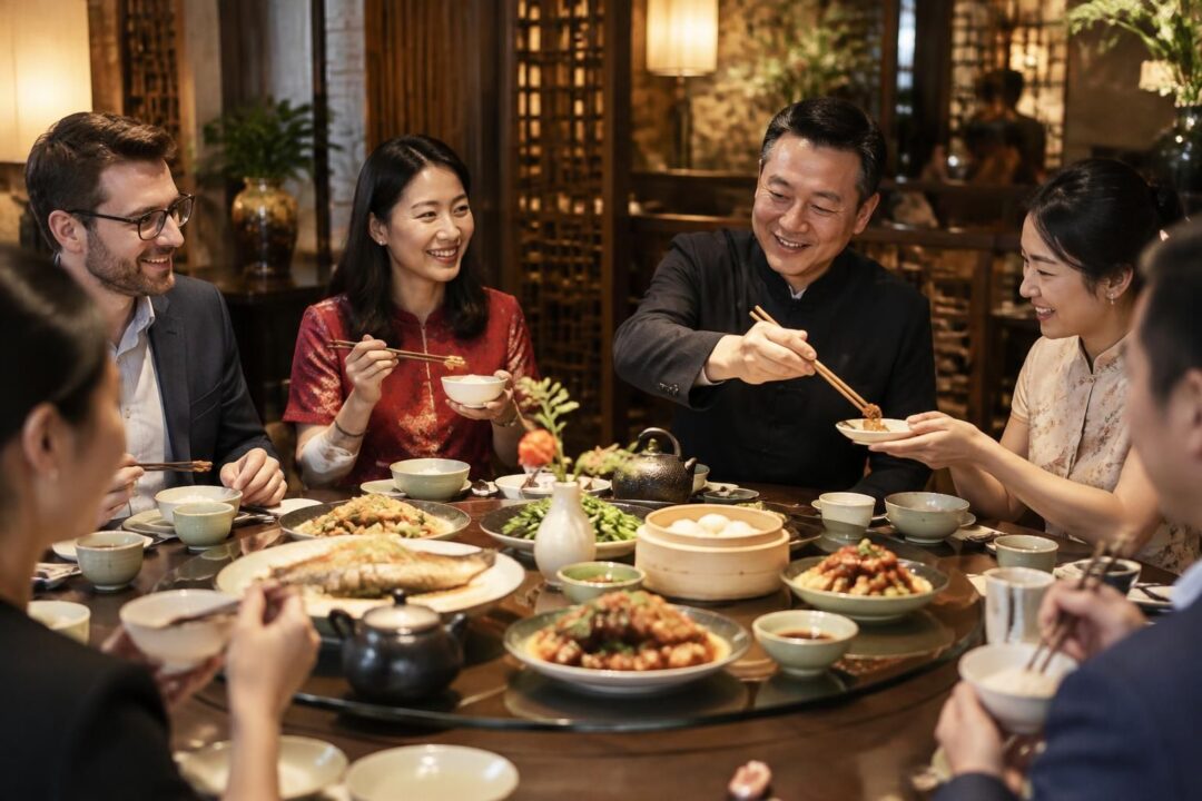 erfahren sie mehr über chinesische esskultur: wichtige tischmanieren, regeln für gäste und tipps für einen respektvollen umgang beim gemeinsamen essen.