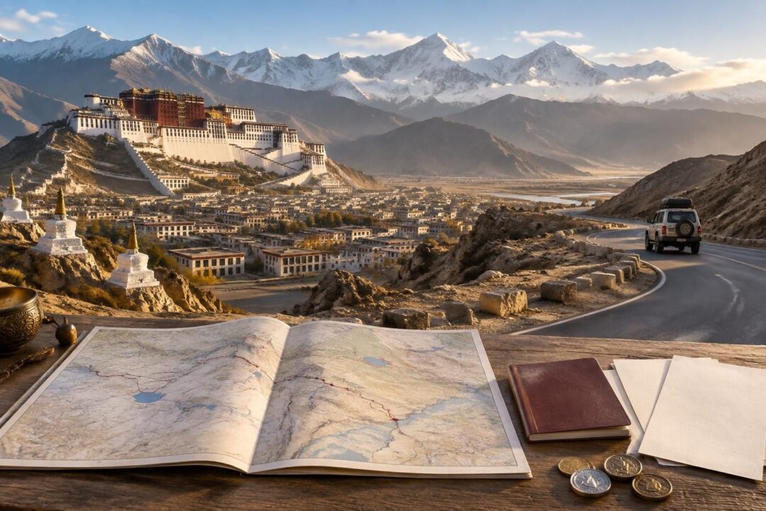 entdecken sie tibet-rundreisen ab lhasa: routen, sehenswürdigkeiten, erforderliche permits und kosten im überblick – mit praktischen tipps zur planung.