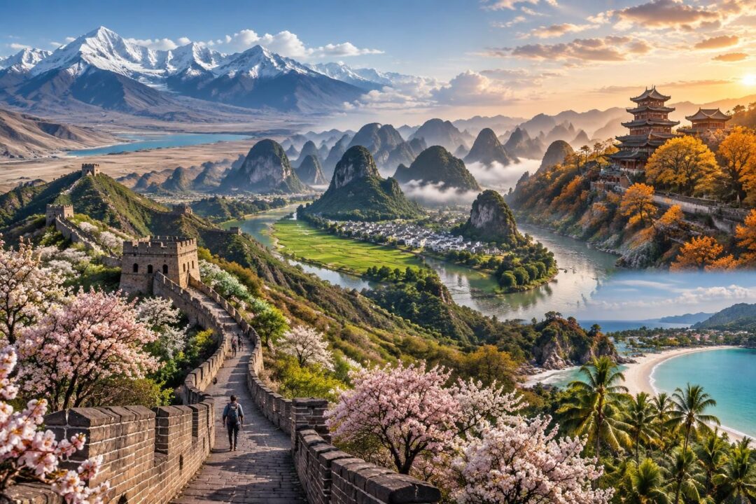 entdecken sie die beste reisezeit für china: erfahren sie mehr über klima, regionale unterschiede und das wetter im monatsüberblick.